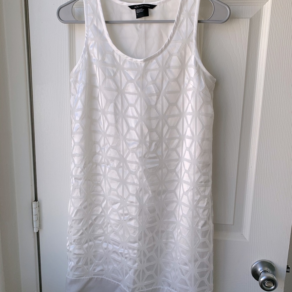 beautiful geo art deco armani exchange mini dress